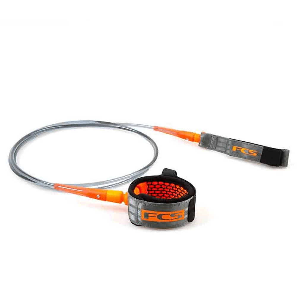 LEASH FCS ALL ROUND ESSENTIAL CHARCOAL/ORANGE 2 LEASH FCS ALL ROUND ESSENTIAL CHARCOAL/ORANGE – Image 2