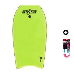 Ocean & Earth BODYBOARD RAZOR LIME