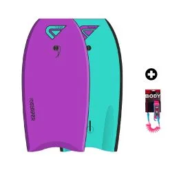BODYBOARD FLOOD USURPER VIOLET/BLEU 37'