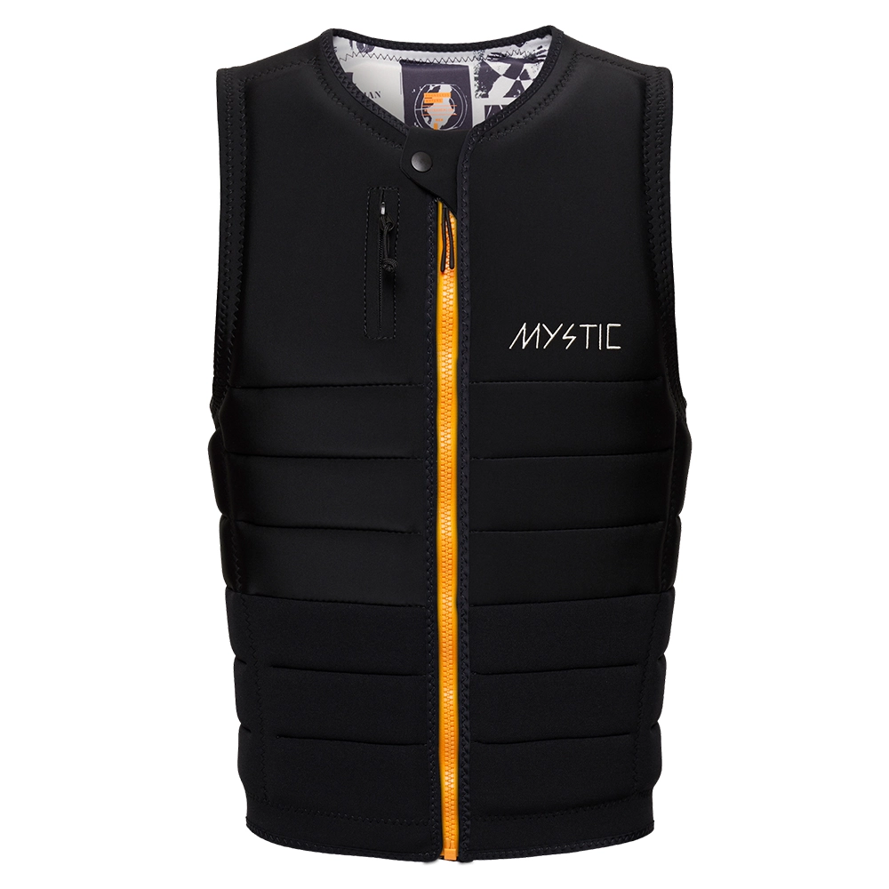 GILET IMPACT MYSTIC DOMINIK HERNLER PRO MODEL FRONTZIP 2023 NOIR 1 GILET IMPACT MYSTIC DOMINIK HERNLER PRO MODEL FRONTZIP 2023 NOIR