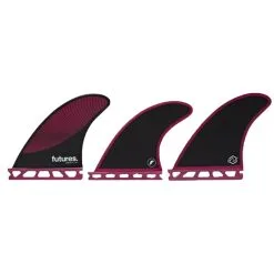 AILERON SURF FUTURES FINS P4 HONEYCOMB SMALL SET DE 3
