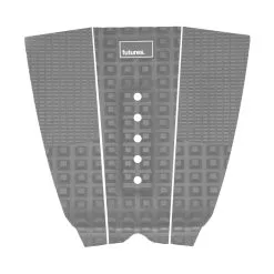 Futures Fins PAD SURF FUTURES VOODOO COMBO TRACTION GRIS 3 PIECES