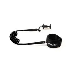 Leash FCS Bodyboard Wrist Noir