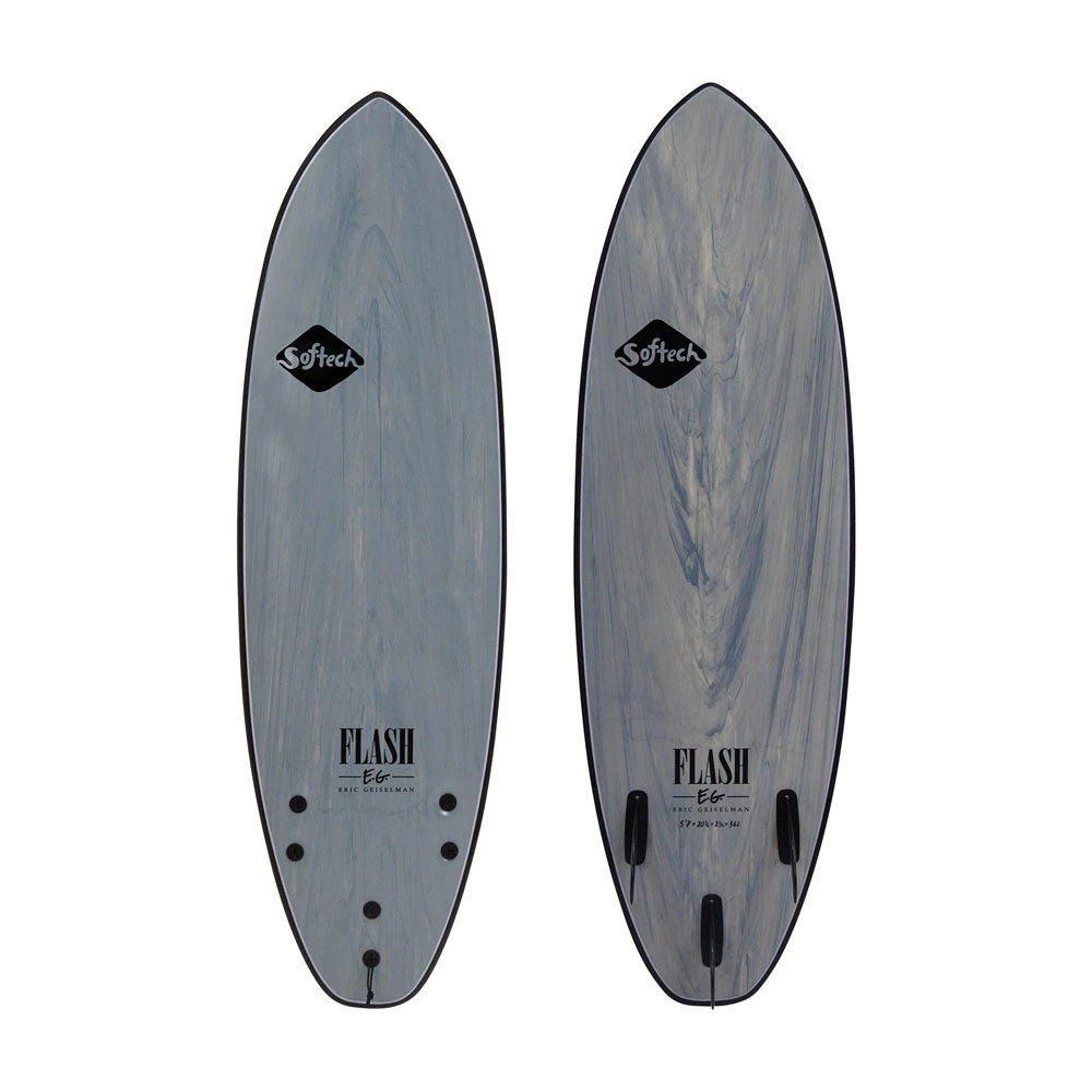 SURF SOFTECH Flash Eric Geiselman FCS II 5'0 Grey Marble 1 SURF SOFTECH Flash Eric Geiselman FCS II 5'0 Grey Marble